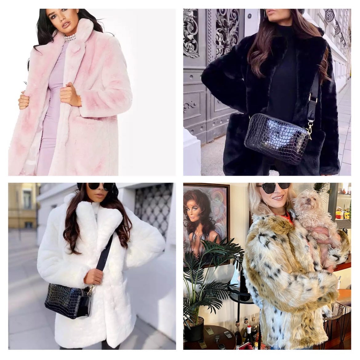 Mid Length Faux Furs